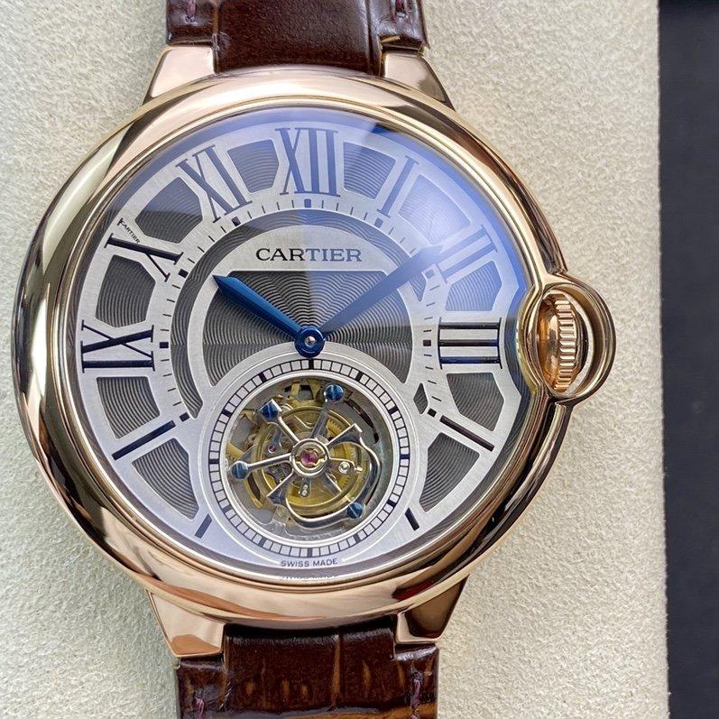 BALLON BLEU 46 ROSE GOLD CASE TOURBILLON
