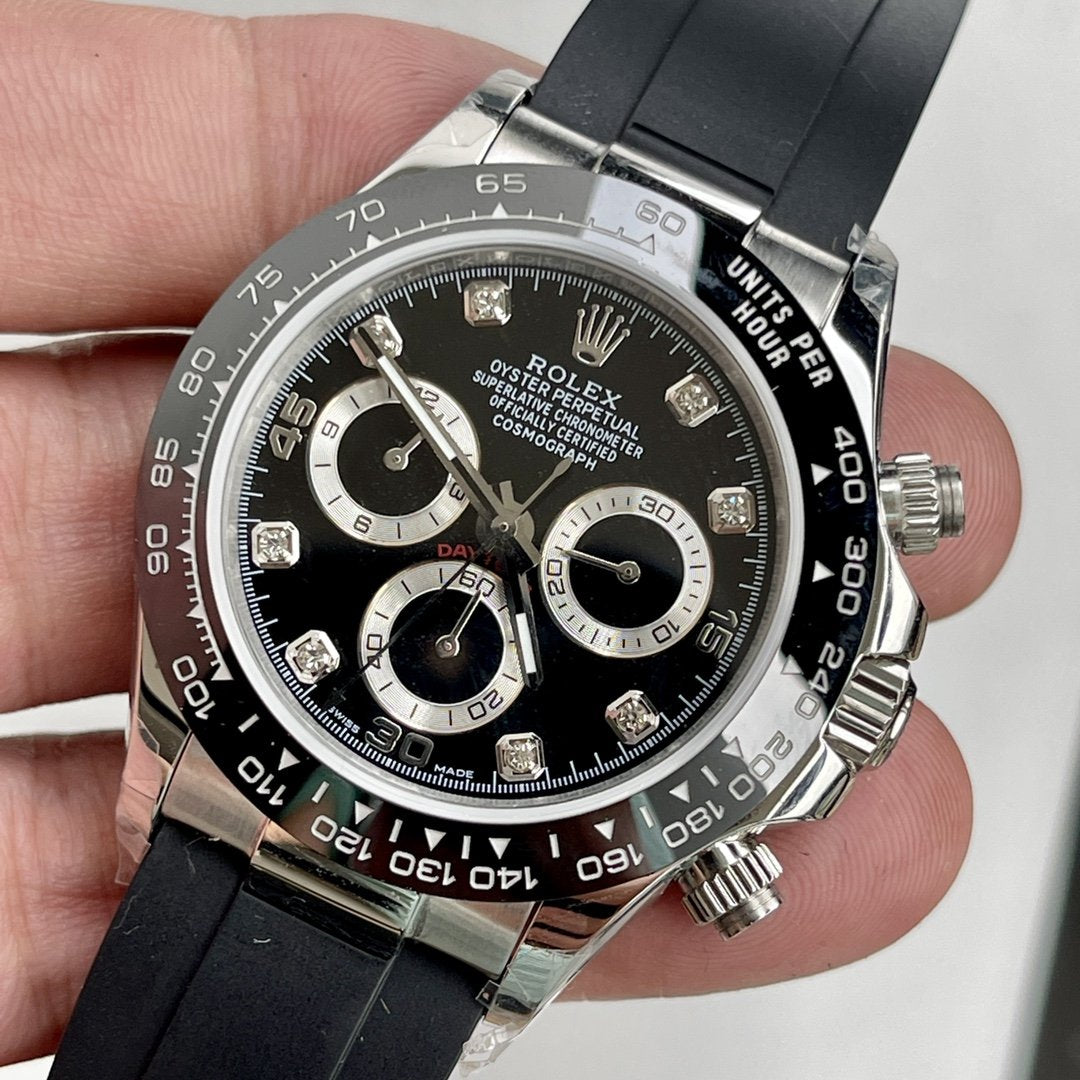 DAYTONA STEEL CASE CERAMIC DIAMOND NUMERALS