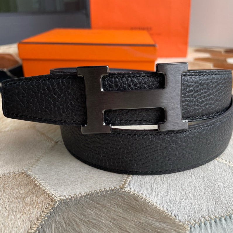 H CONTANCE BELT 38MM ALL BLACK