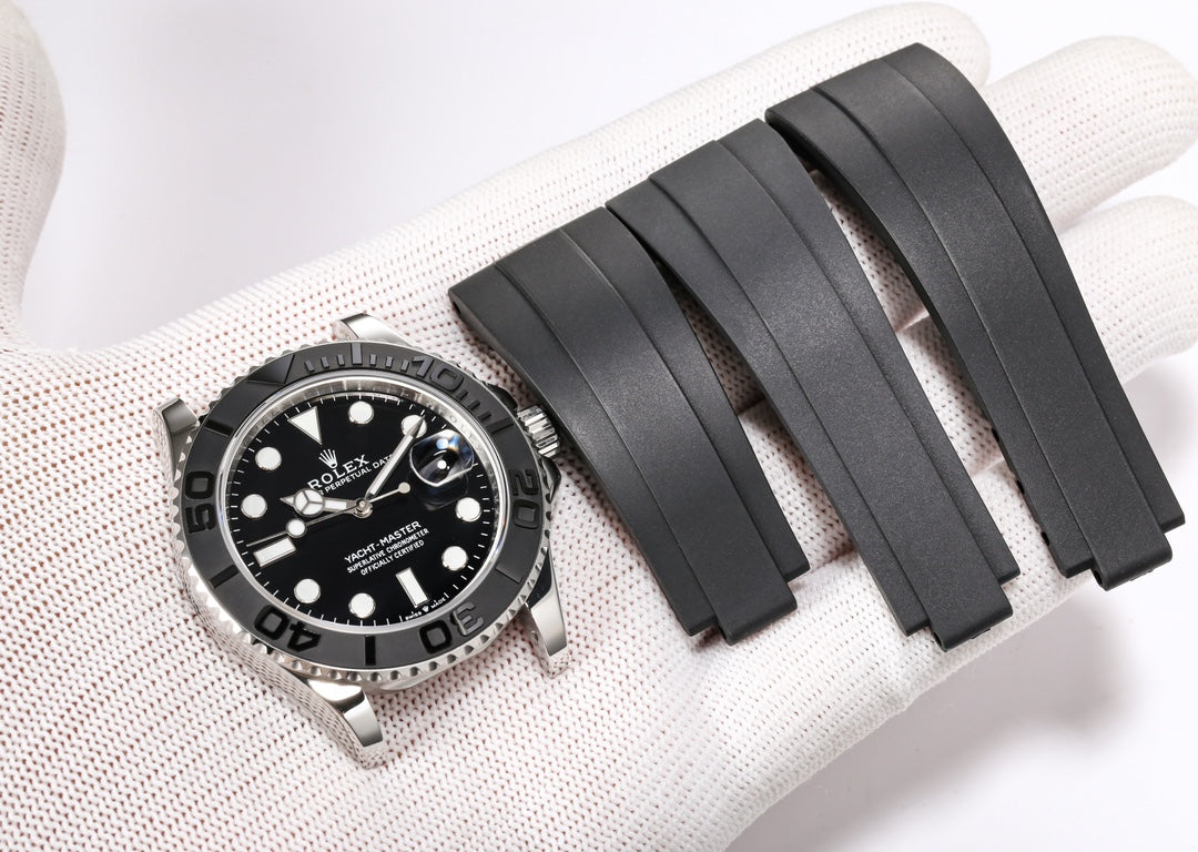 YACHT MASTER 42 STEEL CASE CERAMIC BEZEL