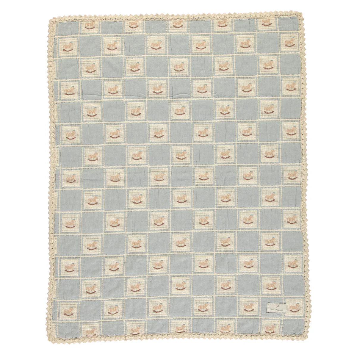 Rocking Horse Baby Blanket