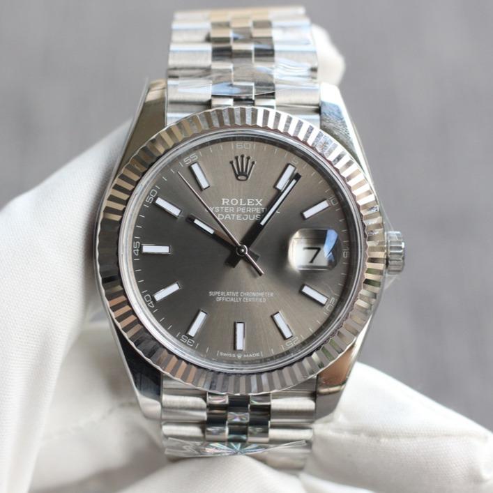DATEJUST II 41 STAINLESS STEEL GREY DIAL