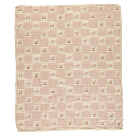 Rocking Horse Baby Blanket