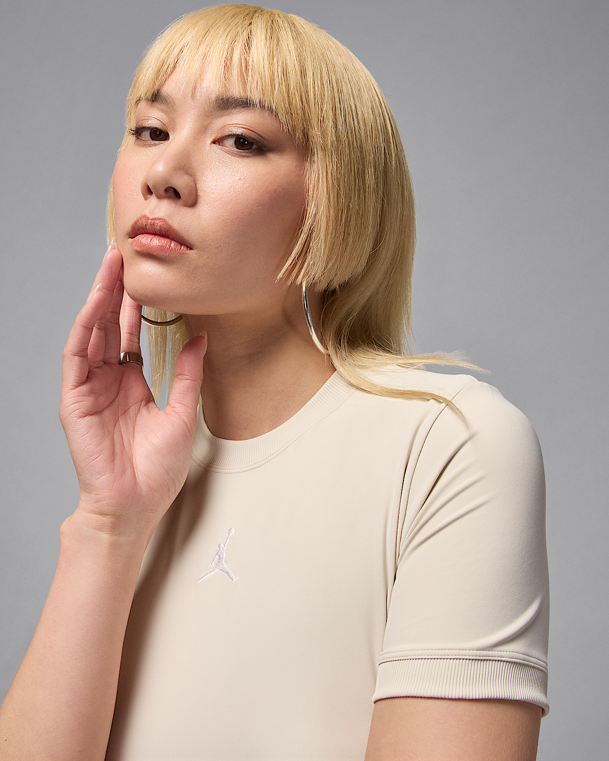 Women's Jordan Brooklyn Essentials Bodysuit - Beige