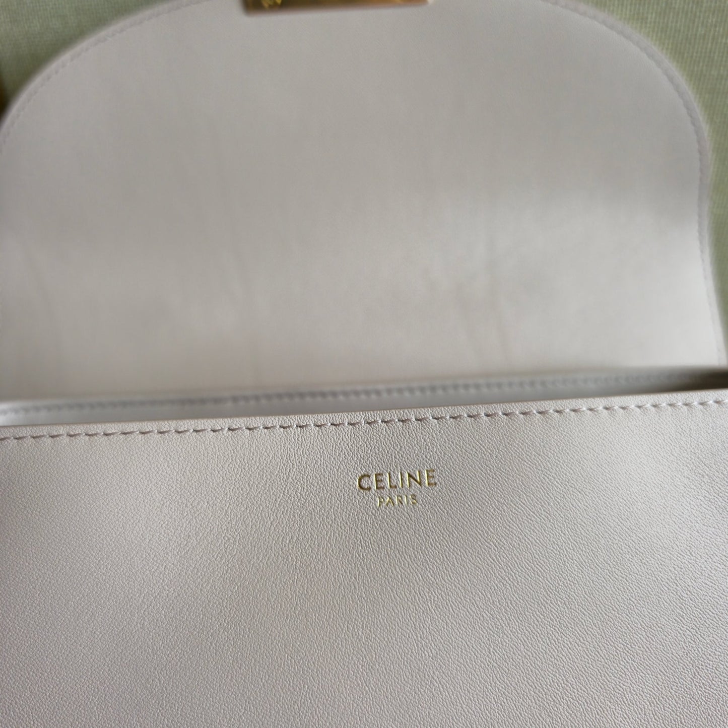 Celine Medium Nino Bag 25.5 Light Pink Grained Calfskin