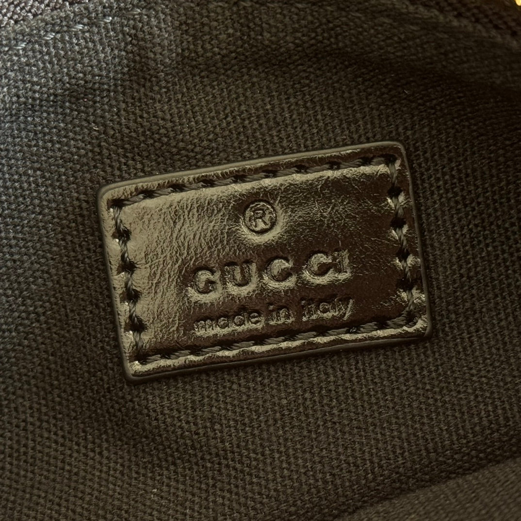 Gucci 2026 Giglio Large Tote Bag 60cm Black Leather 277087