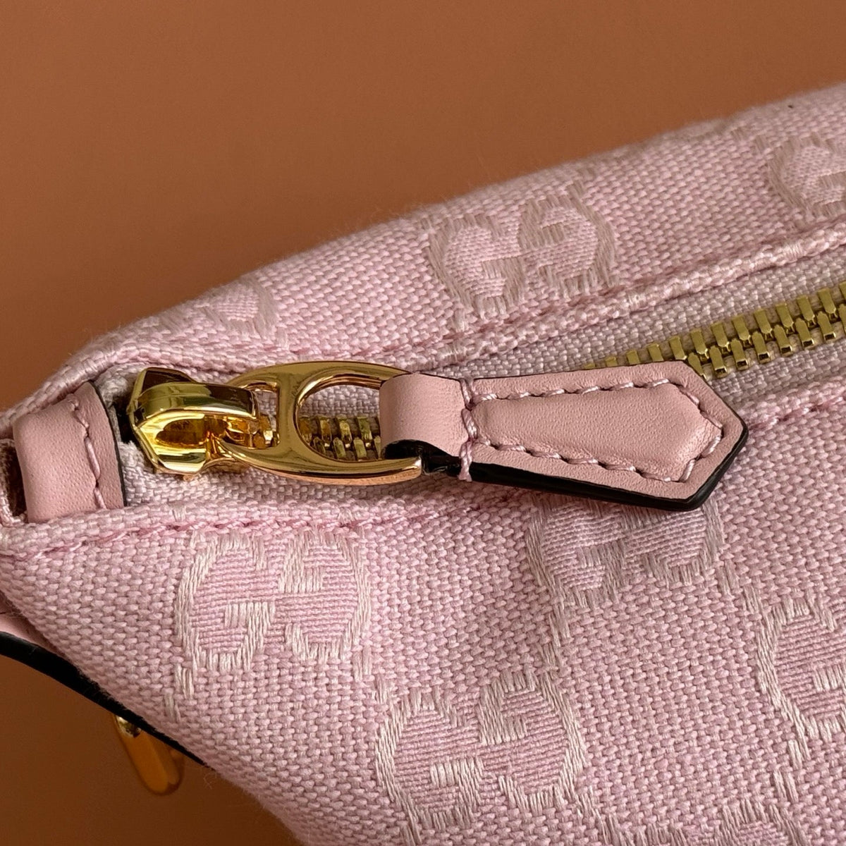 Gucci 2026 Vanity GG-Canvas Mini Top Handle Bag Pink Canvas Leather 280779
