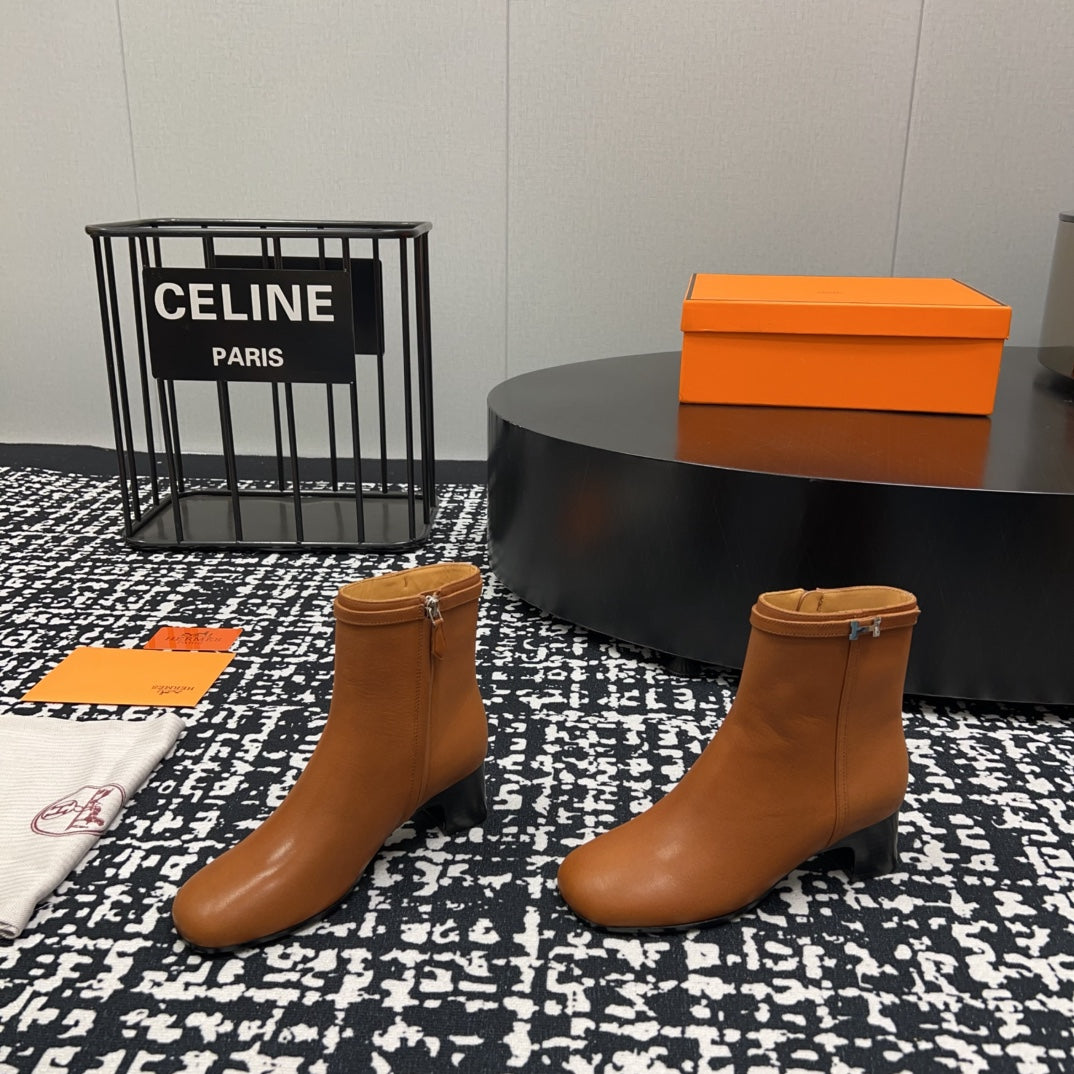 HM Botines Impérial 50mm Brown Cowhide 952388