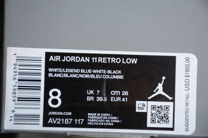 AJ 11 Low Legend Blue