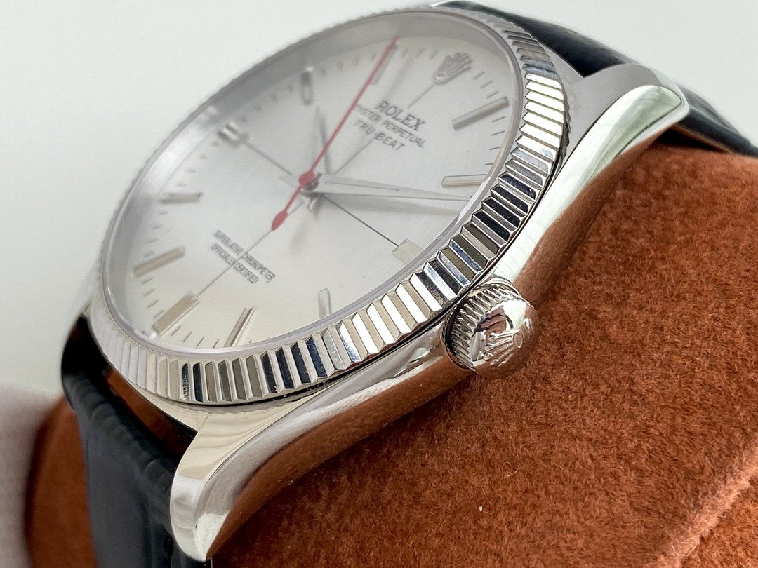 OYSTER PERPETUAL 41 STEEL CASE LEATHER