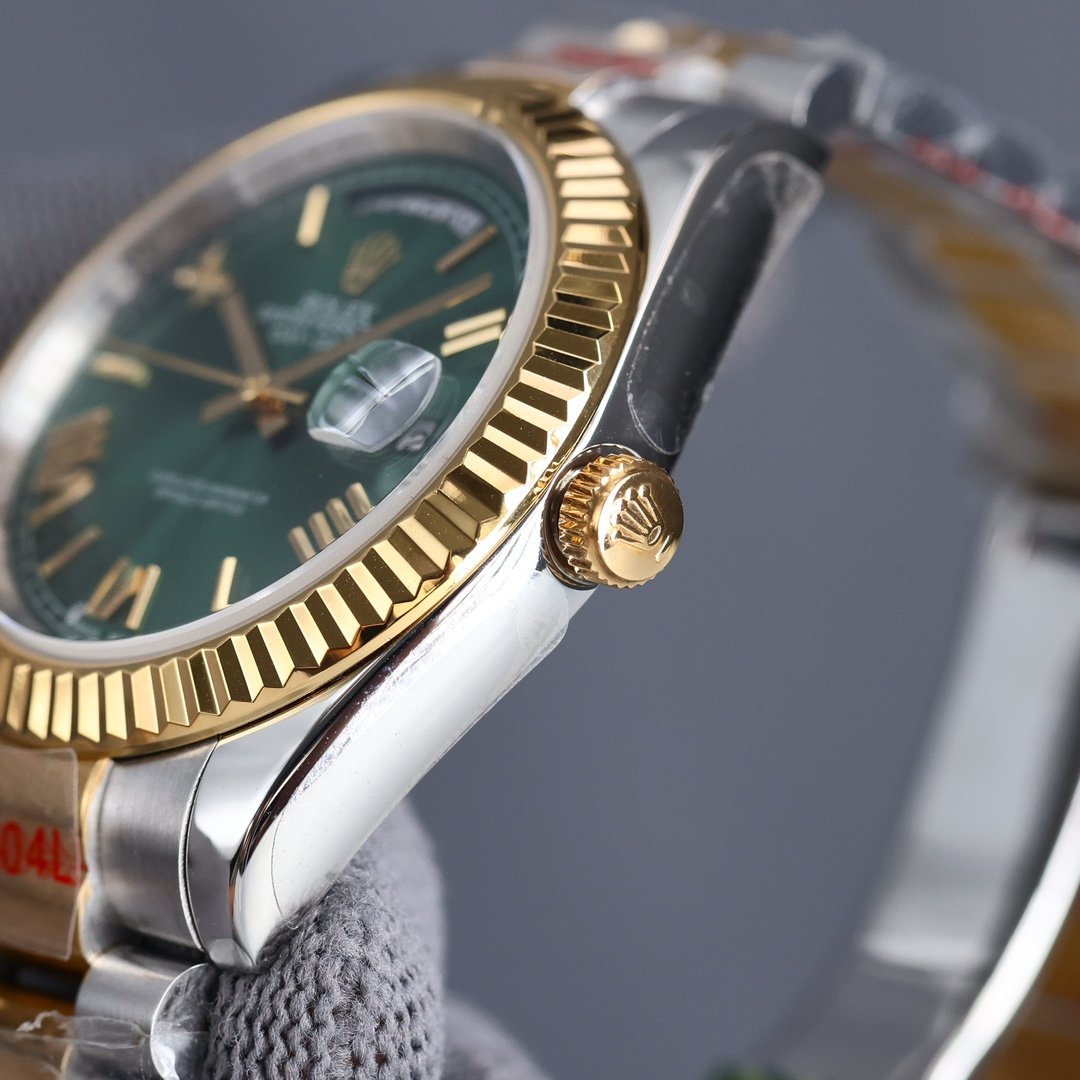 DAY-DATE 40 GOLD STEEL JUBILEE BRACELET