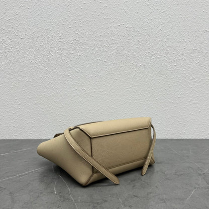 Celine  Nano Belt Bag Beige Grain Leather