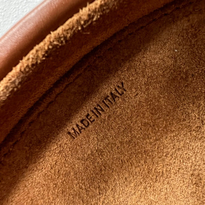 Celine Oval Minaudière Cuir Triomphe Brown Calfskin
