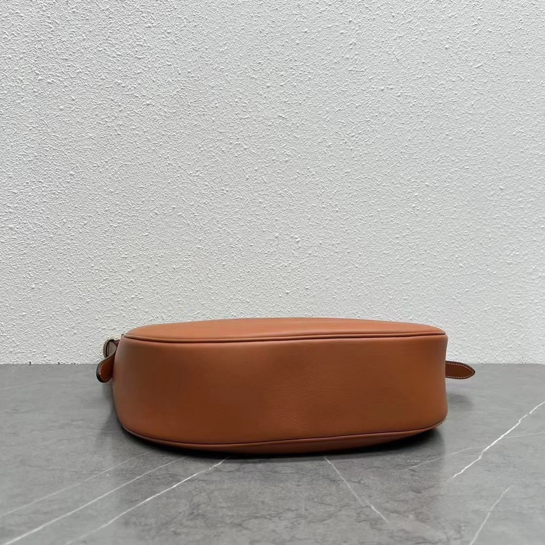 Celine Héloïse Bag Triomphe Brown Smooth Calfskin