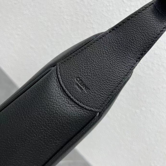 Celine Héloïse Bag Triomphe Black Grain Calfskin