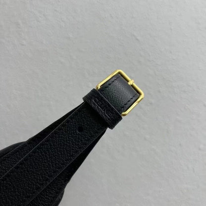 Celine Héloïse Bag Triomphe Black Grain Calfskin