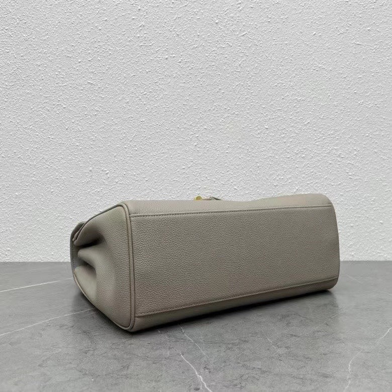 Celine Soft 16 Bag Taupe Grained Calfskin