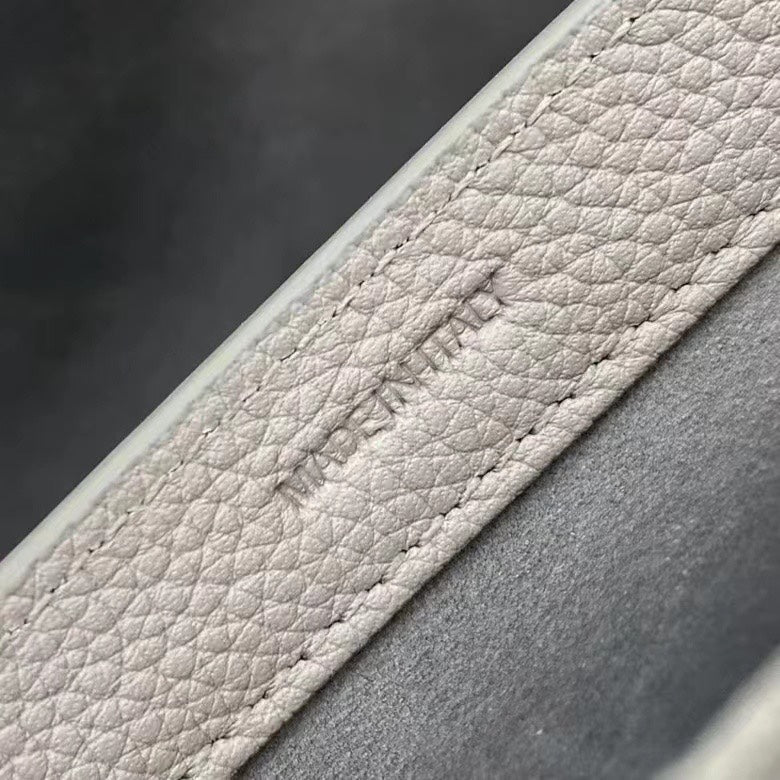 Celine Soft 16 Bag Taupe Grained Calfskin