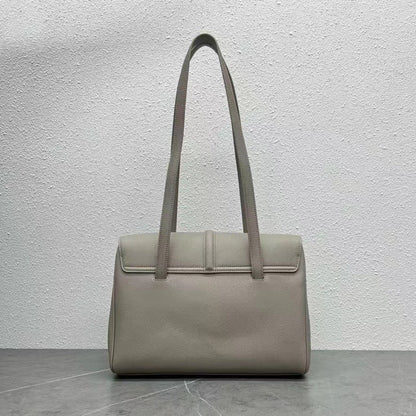 Celine Soft 16 Bag Taupe Grained Calfskin