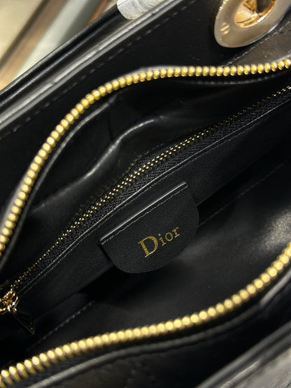 Dior 2026 Lady Bag 27cm Black Leather