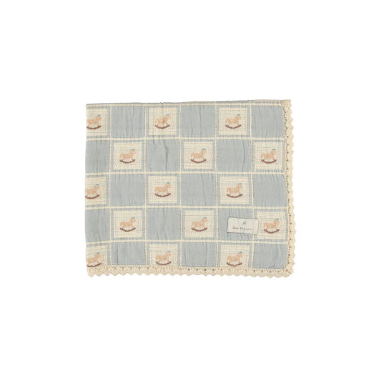 Rocking Horse Baby Blanket