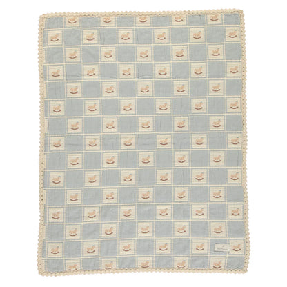 Rocking Horse Baby Blanket