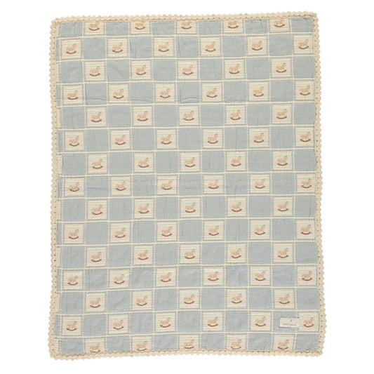 Rocking Horse Baby Blanket