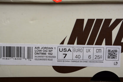 AJ 1 Retro Low OG SP Travis Scott Reverse Mocha