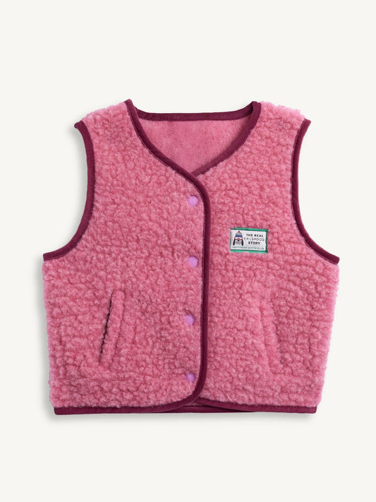Merino Vest - Dusty Pink