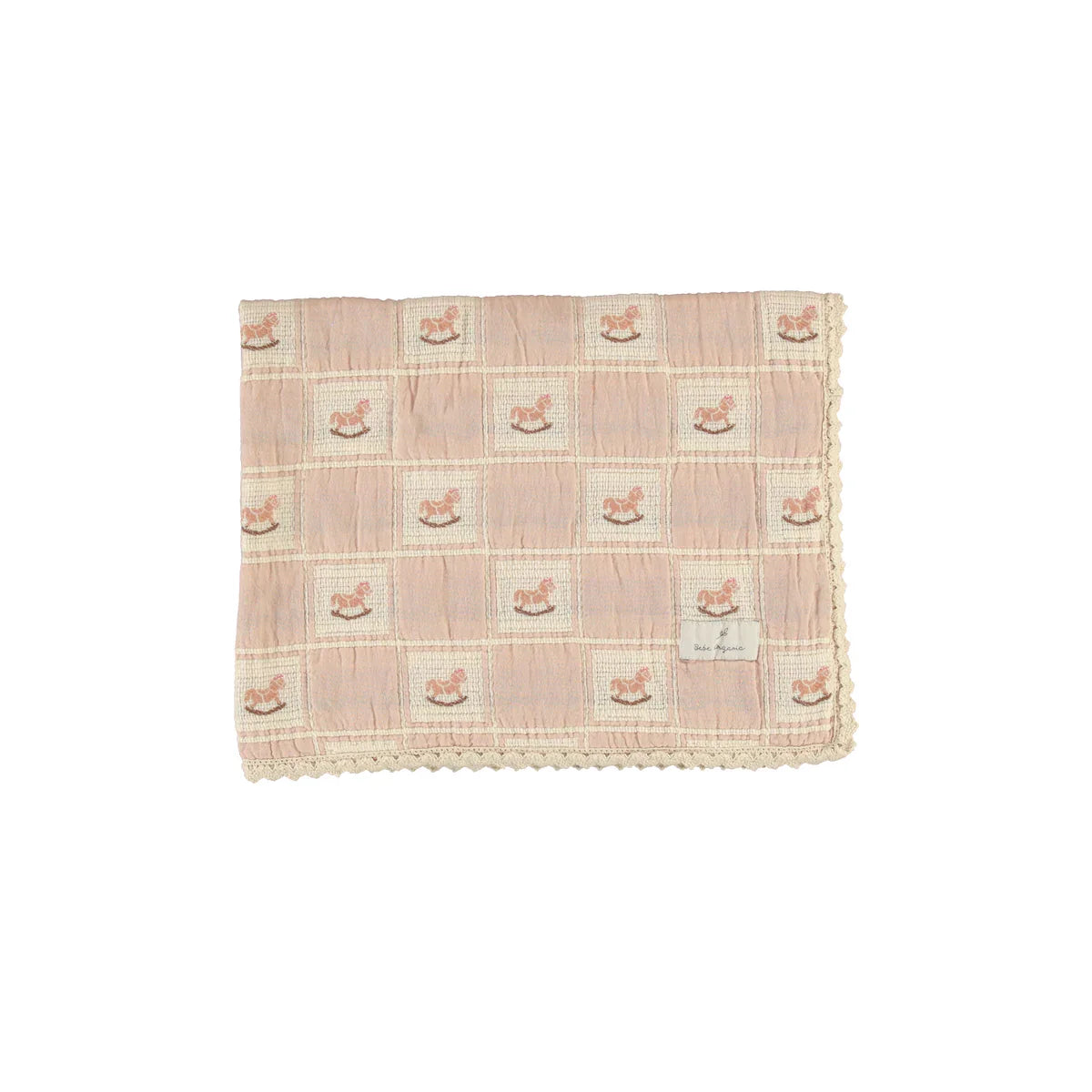 Rocking Horse Baby Blanket