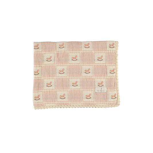 Rocking Horse Baby Blanket