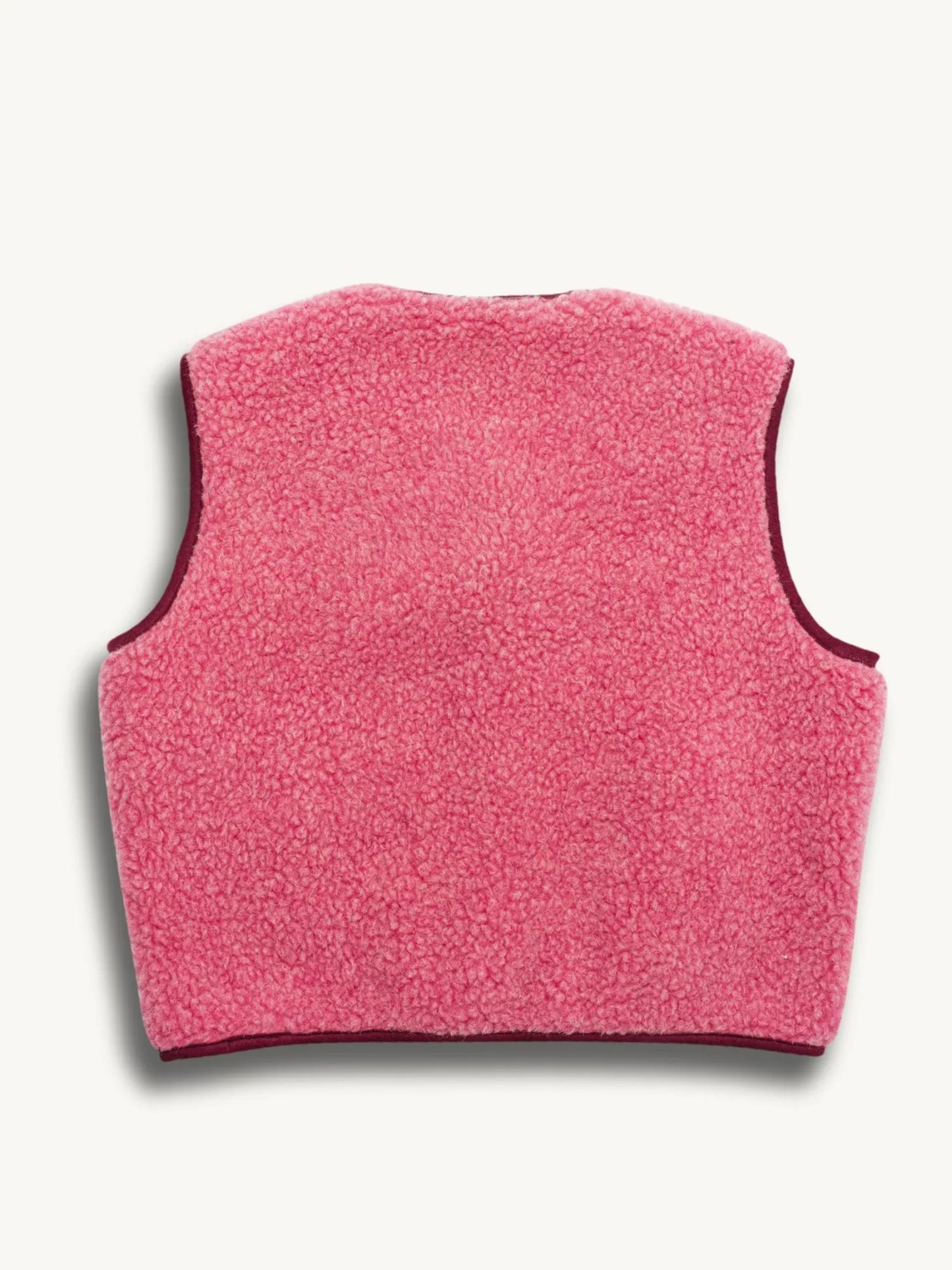 Merino Vest - Dusty Pink