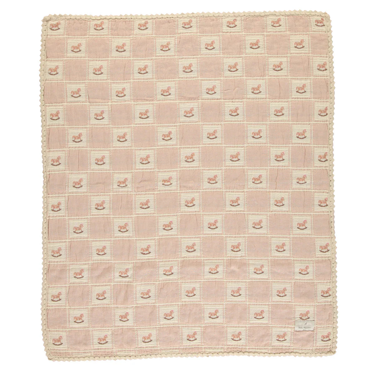 Rocking Horse Baby Blanket