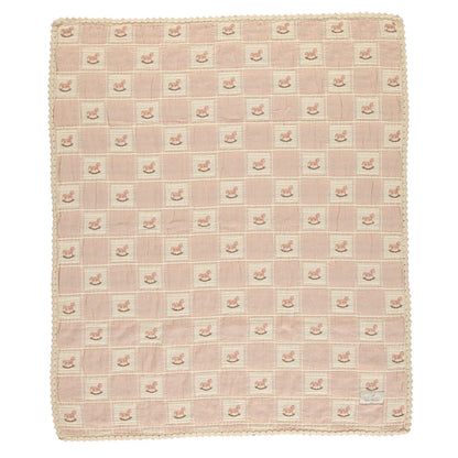 Rocking Horse Baby Blanket
