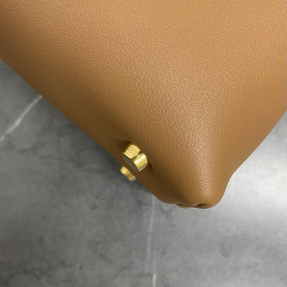 celin medium nino 25cm brown calfskin gold hardware