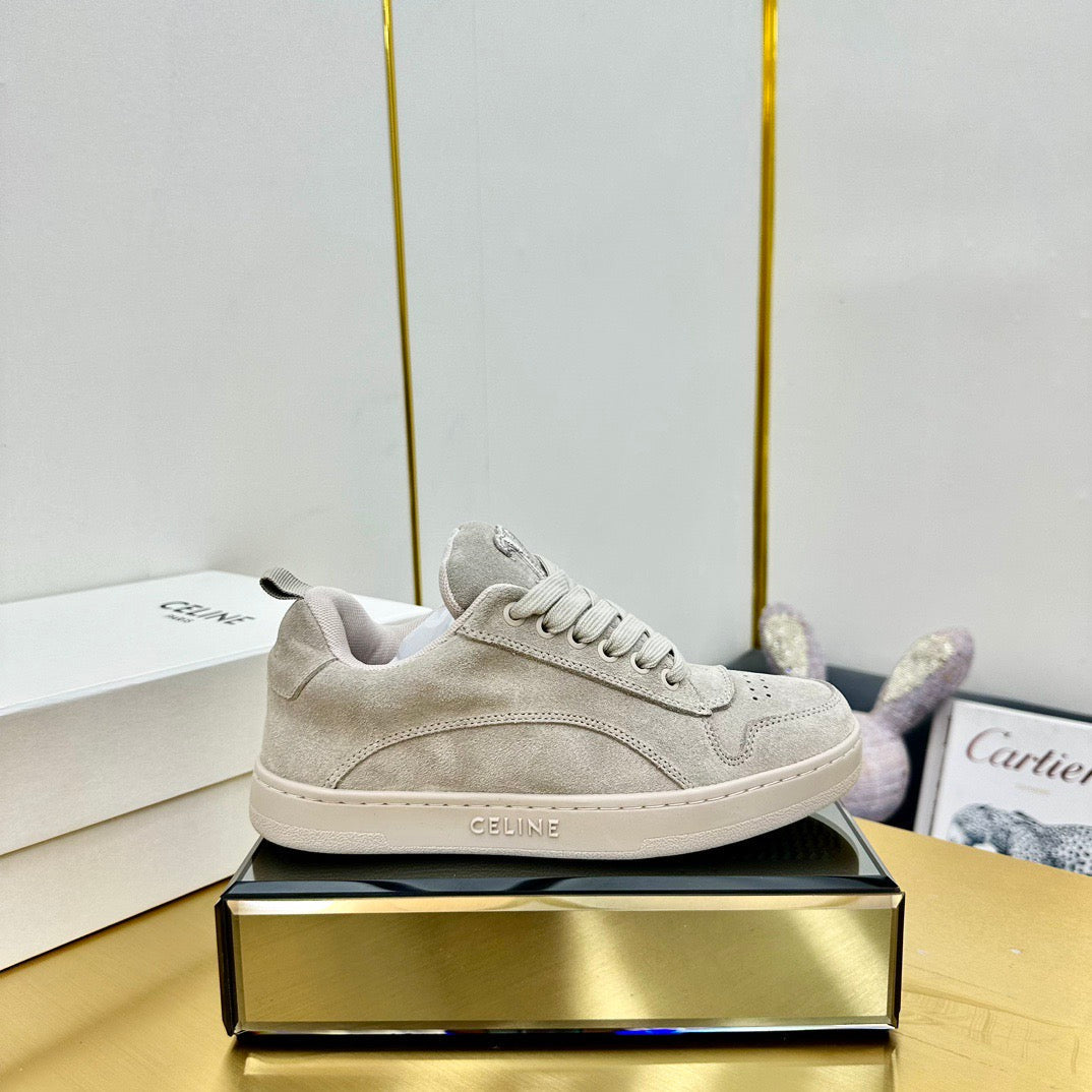 Celine Huntington - Low Top Sneakers Suede & Mesh