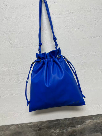 Celine Small Crystal Pouch Ultra Blue Lambskin