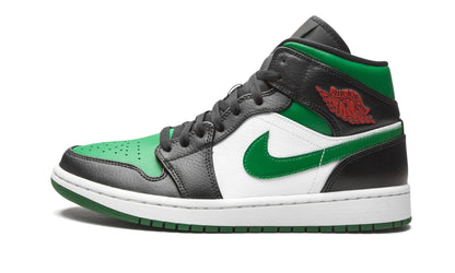 Air Jordan 1 Mid Green Toe Sneakers - Premium Sneaker | Top Pick