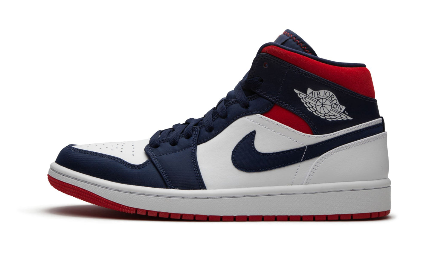 Air Jordan 1 Mid SE Olympic Sneakers - Heritage Edition