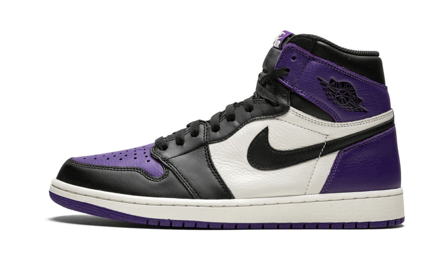 Air Jordan 1 Retro High OG “Court Purple” Sneakers - Performance Runner