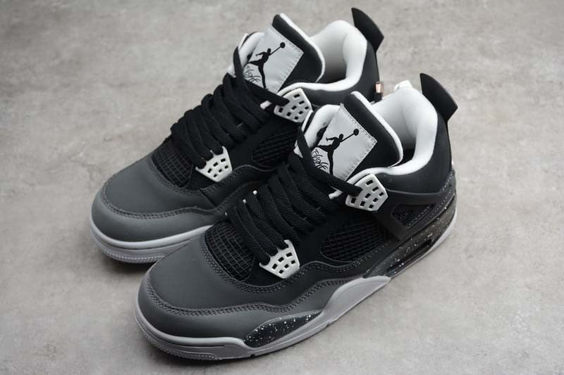Air Jordan 4 Retro Fear Sneakers - Cushioned Stride | New Arrival