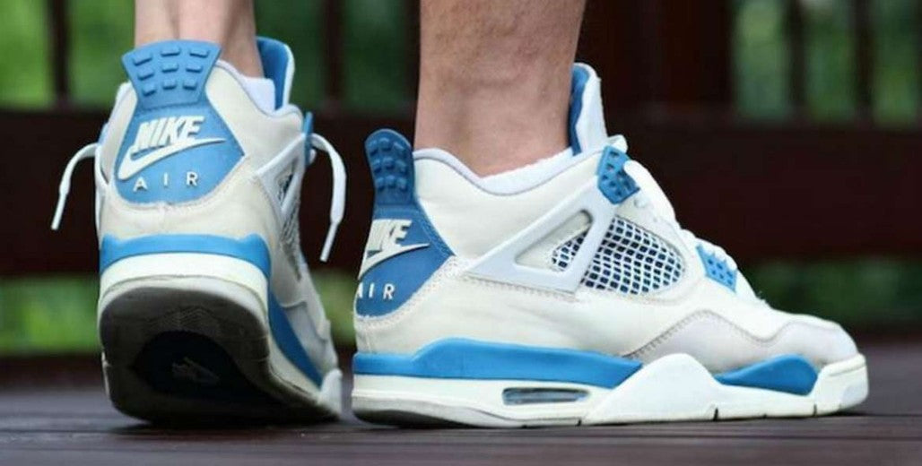 Air Jordan 4 Retro Military Blue 2012 Sneakers - OG Colorway