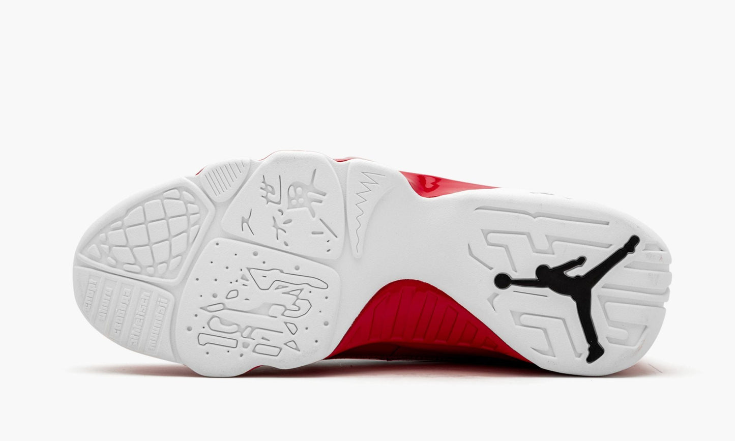 Air Jordan 9 White/Red/Black Sneakers - Heritage Edition