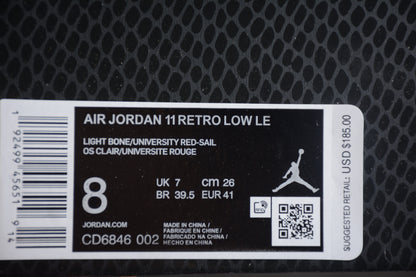 AJ 11 Low Snake
