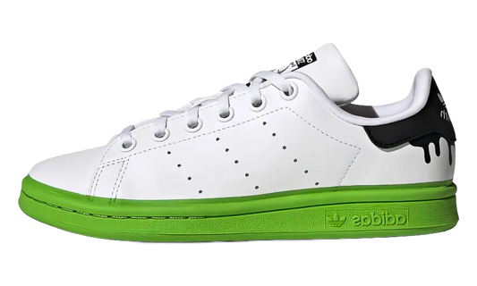 Stan Smith GS "Paint Drip - White Solid Green" GZ3966