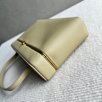 Celine 26s Rectangle Beige Supple Calfskin