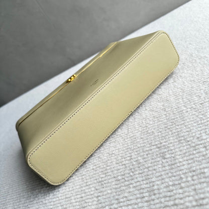 Celine 26s Rectangle Beige Supple Calfskin