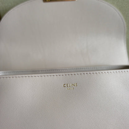 Celine Medium Nino Bag 25.5 Light Pink Grained Calfskin