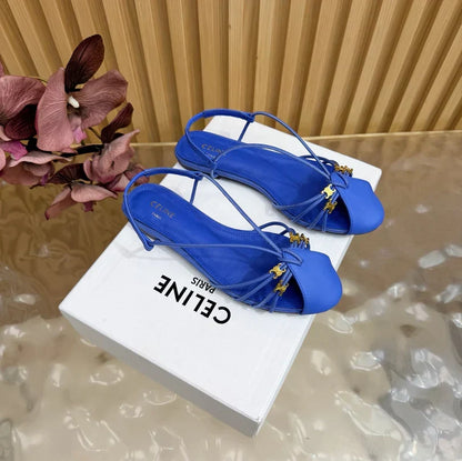 Celine 2026 Arc de Triomphe Cocktail Sandal Calfskin 228222