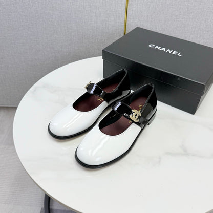Chanel 2026 Ballet Flat Glossy Leather 904496